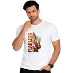 Binayak Cotton Regular Fit Printed White