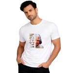 Binayak Cotton Regular Fit Printed White