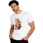 Binayak Cotton Regular Fit Printed White