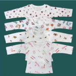 Bublee Dublee Baby Girls Cotton Full Sleeve T-Shirts Pack of 4