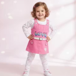 Bublee Dublee Baby Girls Casual Dungaree