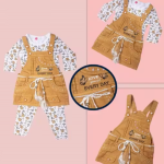 Bublee Dublee Baby Girls Casual Dungaree