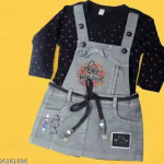 Bublee Dublee Baby Girls Casual Dungaree