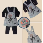 Bublee Dublee Baby Girls Casual Dungaree