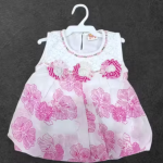 Bublee Dublee Girls  Denim Capri Pant with Printed Chiffon Top | Sleeveless Stylish Kids Outfit Set for Summer