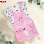 Bublee Dublee Kids Yellow Denim Dungree