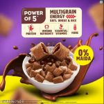 Chocolate crunchy Bites | Source Of Calcium, High In Protein, With 10 Essential Vitamins & Minerals