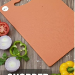 Plastic Cutting Board, Multicolor, 11 x 8 Inch, Small Size, Food-Safe