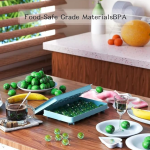 Mini Round Ice Cube Tray with Lid | 33 Cavity Ball Ice Maker for Juice