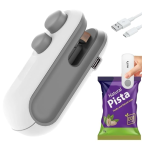 Portable Plastic Bag Sealing Machine | Mini Bag Sealer with Cutter and Magnet