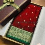 GS Creation Banarasi Satin Silk Saree