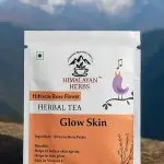 Tea Bags Glow Skin | Hibiscus Rose Herbal Tea | Caffeine-Free Beauty & Glow Tea | Rich In Vitamin C (1Pack Of 15 Tea Bags)