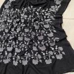 Exclusive Premium Embroidery Work Mul Cotton Saree