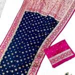 SOFT BUTTRY MASHROO SAREE WITH RICHPALLU  WITH BLOUSE