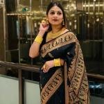 ༺꧁Original Bishnupuri Baluchuri꧂༻ ALL BODY BUTTA WITH MINA *SOFT SILK SAREE WITH RICHPALLU AND BLOUSE PIECE