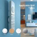 Magnetic Remote Control Holder Wall Mount Self-Adhesive, Strong Magnet Remote Holder