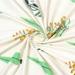 Vintage Flora Cotton Curtains – Hand Block Printed Elegance