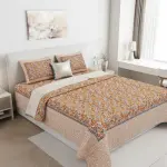 Classic Buta Print Double Bedsheet Pure Cotton