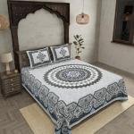 Floral Harmony 240TC Cotton Bedsheet