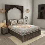 Floral Harmony 240TC Cotton Bedsheet