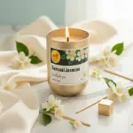 Golden Jasmine Bliss Aroma Candle