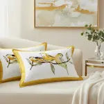 Tropical Trio King Size Pure Cotton Bedsheet