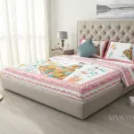 Pure Natural Cotton King Size Bedsheet