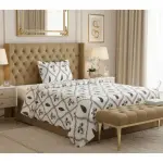 Hand Block Premium Cotton Single Bedsheet