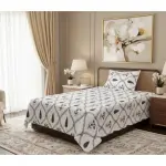 Hand Block Premium Cotton Single Bedsheet