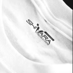 Teddy Printed White Cotton T-Shirt for Women