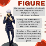 Quirkly Jujutsu Kaisen Anime Action Figure | Gojo Satoru 21cm