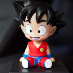 Car Dashboard Bobble Head Action Figure with Mobile Phone Holder