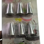Icing Piping Nozzles Cake Sugarcraft Decorating Tool for Cake Decoration Set of 9 Pcs