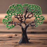 Aluminum Decorative Tree Hanging – Contemporary Wall Decor