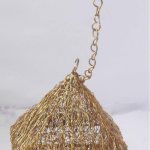 Iron Showpiece Candle Holder