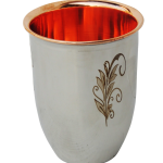 Pure Copper And Steel Glass, 240 Ml