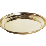 Brass Plain Plate No. 8