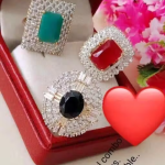 AMERICAN DIMAOND 3PCS RING COMBO