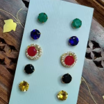 Changeable Earrings Set – Multi-Style Convertible Jewellery