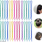 🌈 50-Pcs Colourful Hair Clips & Bobby Pins Set