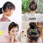 ⭐ 30-Pcs Baby Hair Clips – Star & Heart Design