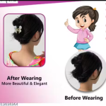 Pearl & Acrylic Resin Hair Clips – Crystal Barrettes with Stars, Love, Bow & Flower Designs for Women & Girls (2 Pcs)