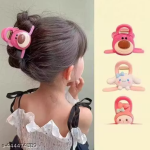 ✨ ETZ Shoppe Korean Fancy Cartoon Hair Claw Clips - Set of 3 (Multicolor) ✨