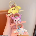 ✨ ETZ Shoppe Korean Fancy Cartoon Hair Claw Clips - Set of 3 (Multicolor) ✨