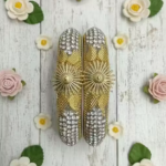 Gold Bangle Set Kangan Bridal Bangles Indian Wedding Jewelry