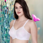 White Bra, Full Coverage Bra, Structured Cup Bra, Non-Wired Non-Padded Bra ✅