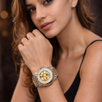 KHRIST Premium Fully Automatic Mechanical Analog Watch for Men | Exposed Working Gears Dial & Transparent Case Back | Precision Engineering, Luxury Craftsmanship & Timeless Elegance