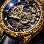 KHRIST Premium Fully Automatic Mechanical Analog Watch for Men | Exposed Working Gears Dial & Transparent Case Back | Precision Engineering, Luxury Craftsmanship & Timeless Elegance