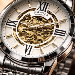 KHRIST Premium Fully Automatic Mechanical Analog Watch for Men | Exposed Working Gears Dial & Transparent Case Back | Precision Engineering, Luxury Craftsmanship & Timeless Elegance