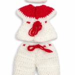 Laddu Gopal Winter Dress Set – Coat, Pant & Cap | Size 3 Number | Handcrafted with High Quality Wool | Warm & Soft Woolen Outfit for Thakur Ji